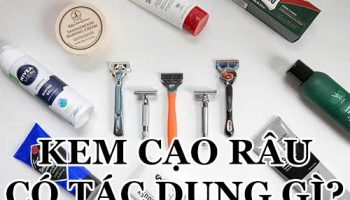 Kem cạo râu có tác dụng gì